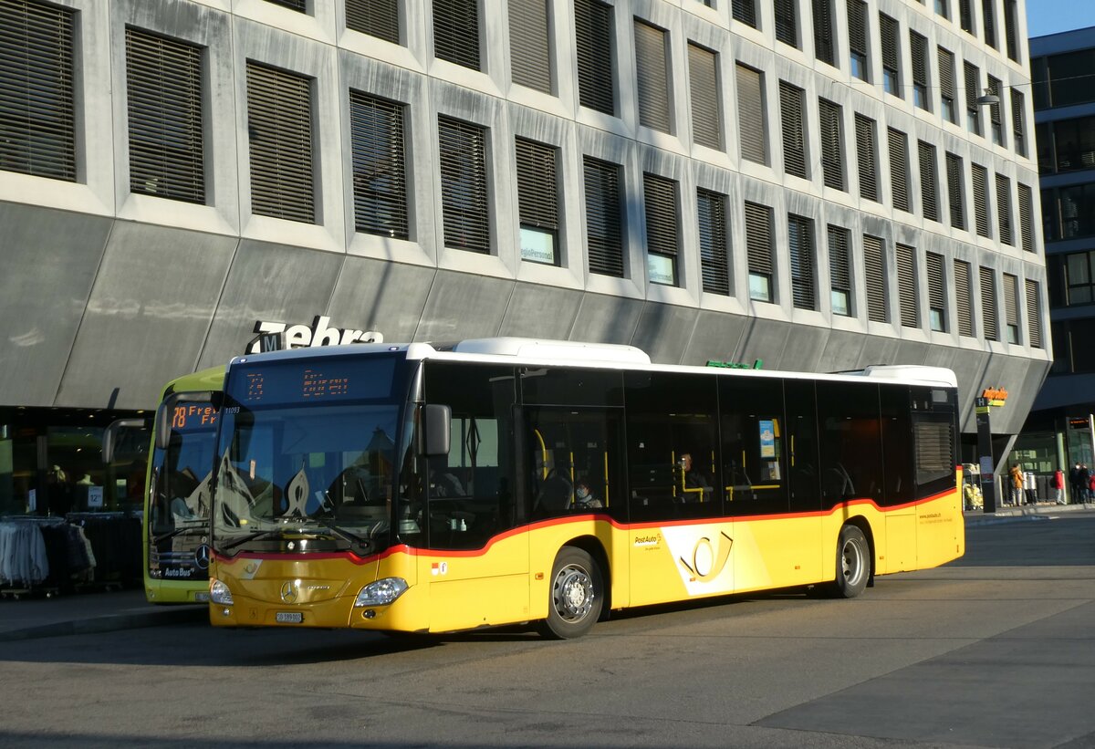 (230'285) - Wohlgemuth, Hochwald - SO 189'002 - Mercedes am 9. November 2021 beim Bahnhof Liestal