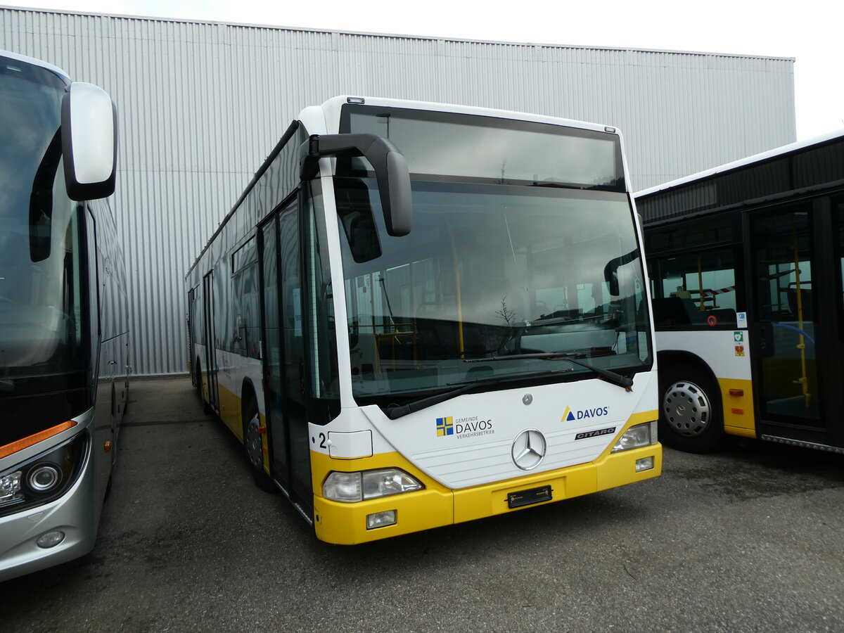 (230'829) - VBD Davos - Nr. 2 - Mercedes am 21. November 2021 in Winterthur, EvoBus