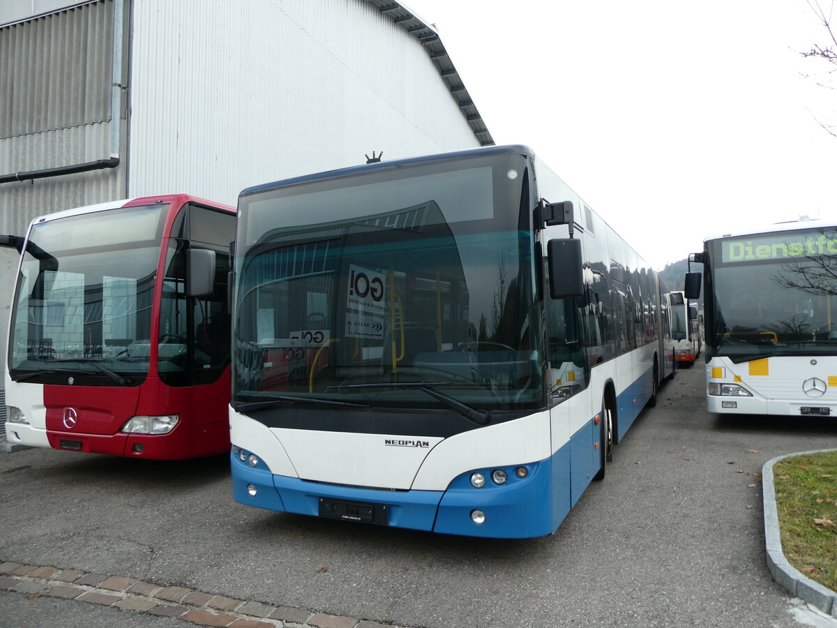 (230'834) - VBZ Zrich - Nr. 535 - Neoplan am 21. November 2021 in Winterthur, EvoBus