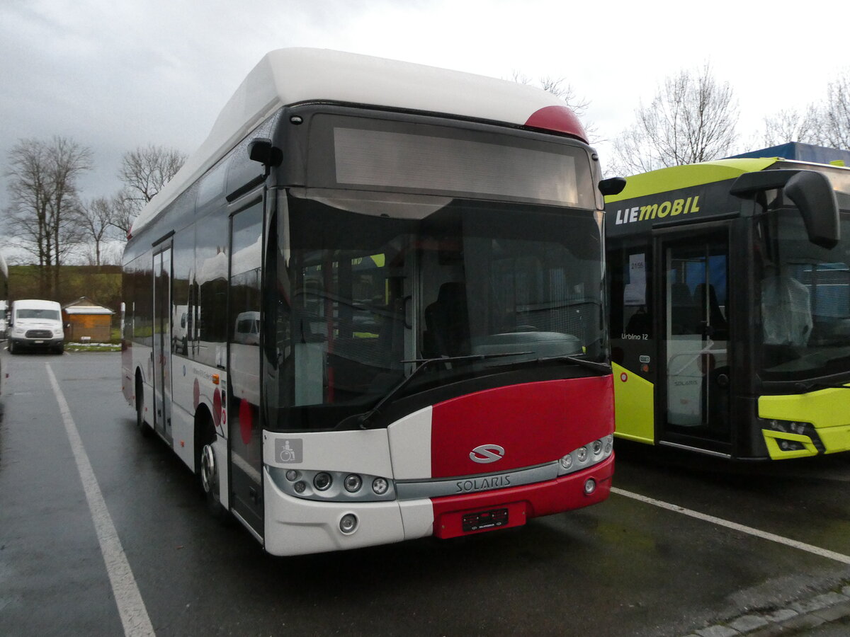 (230'977) - TPF Fribourg - Solaris am 27. November 2021 in Ruswil, Garage ARAG