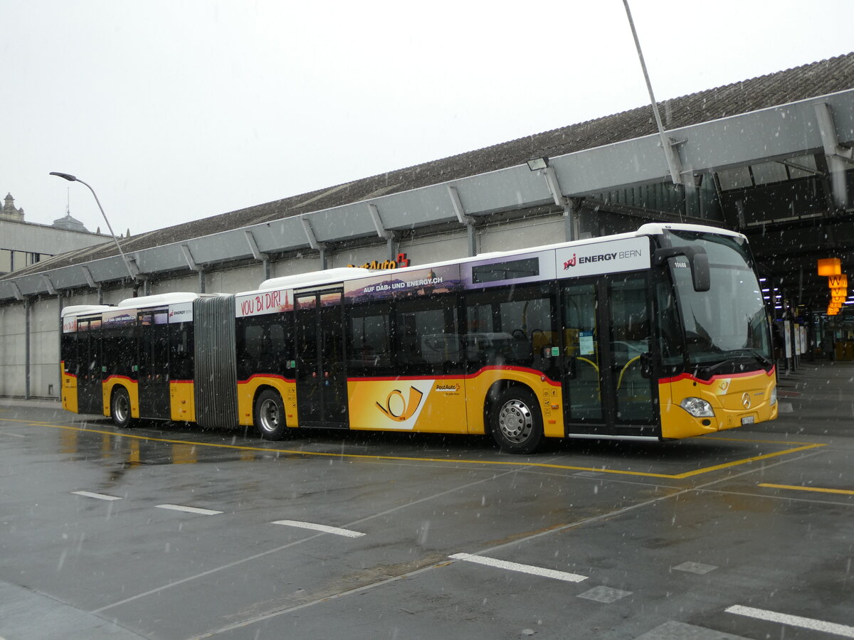 (231'037) - PostAuto Bern - Nr. 10'688/BE 734'634 - Mercedes (ex Nr. 634) am 28. November 2021 in Bern, Postautostation