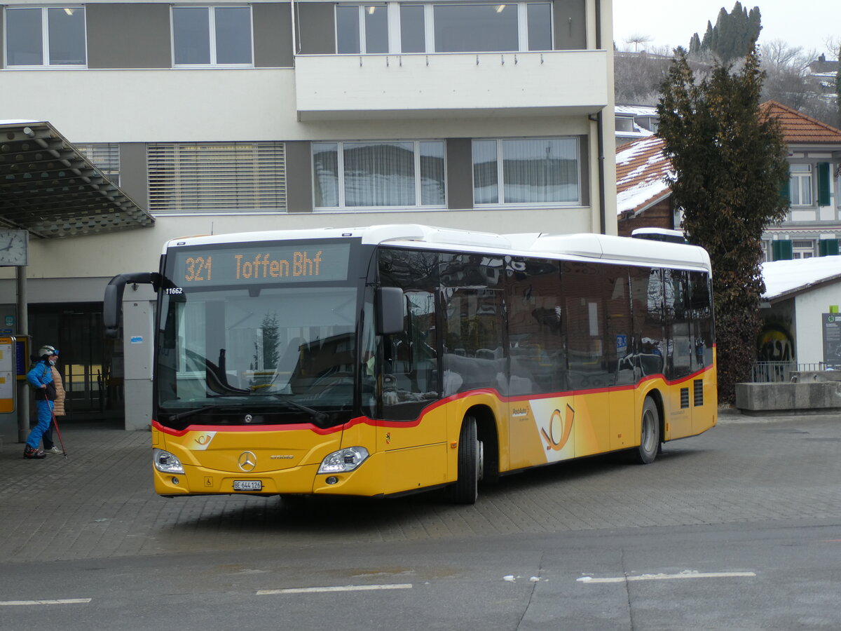 (231'422) - Engeloch, Riggisberg - Nr. 7/BE 644'126 - Mercedes am 17. Dezember 2021 in Riggisberg, Post