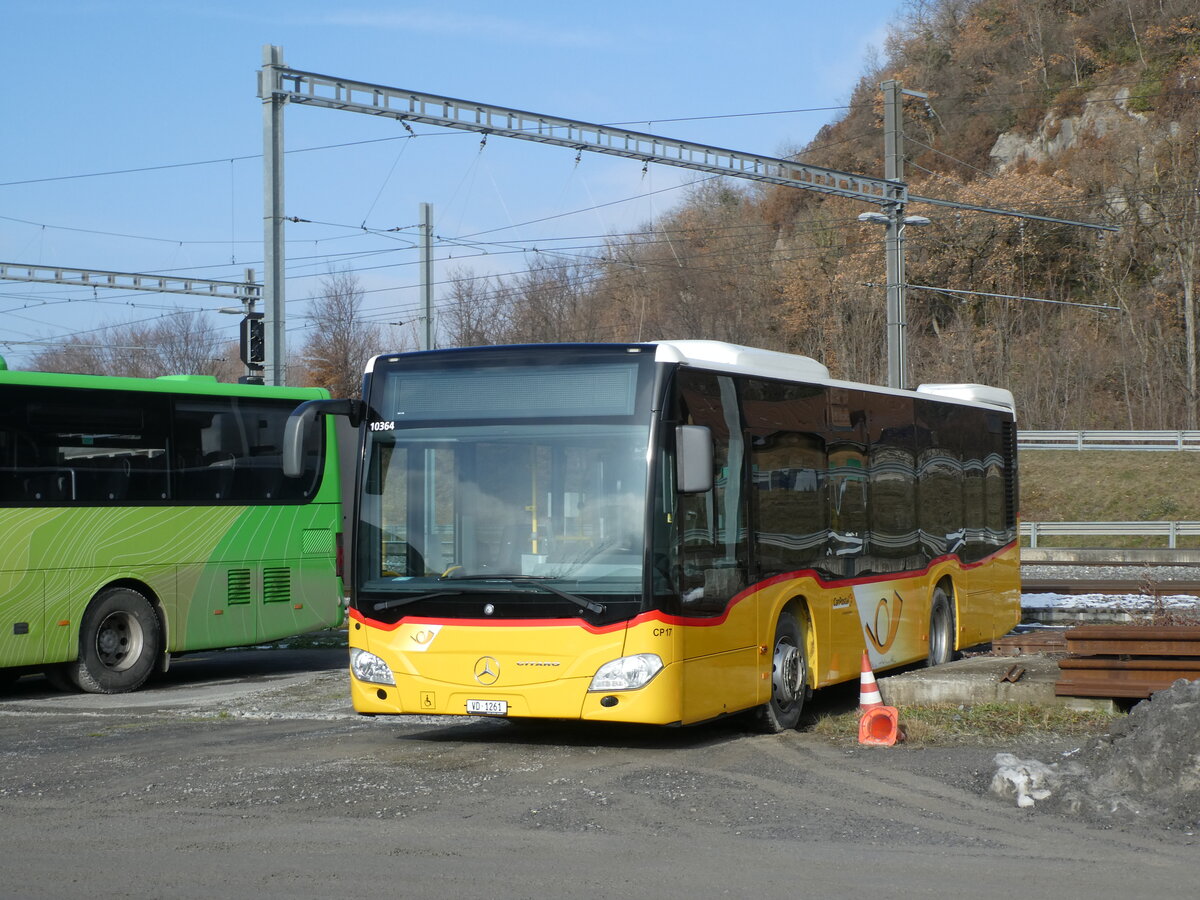 (231'460) - TPC Aigle - Nr. CP17/VD 1261 - Mercedes am 18. Dezember 2021 in Aigle, Dpt