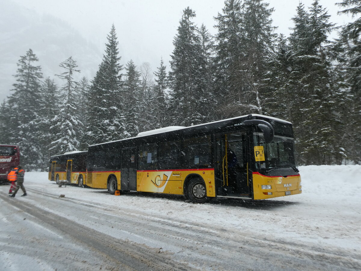 (231'899) - Steiner, Messen - SO 20'140 - MAN am 9. Januar 2022 in Adelboden, Unter dem Birg