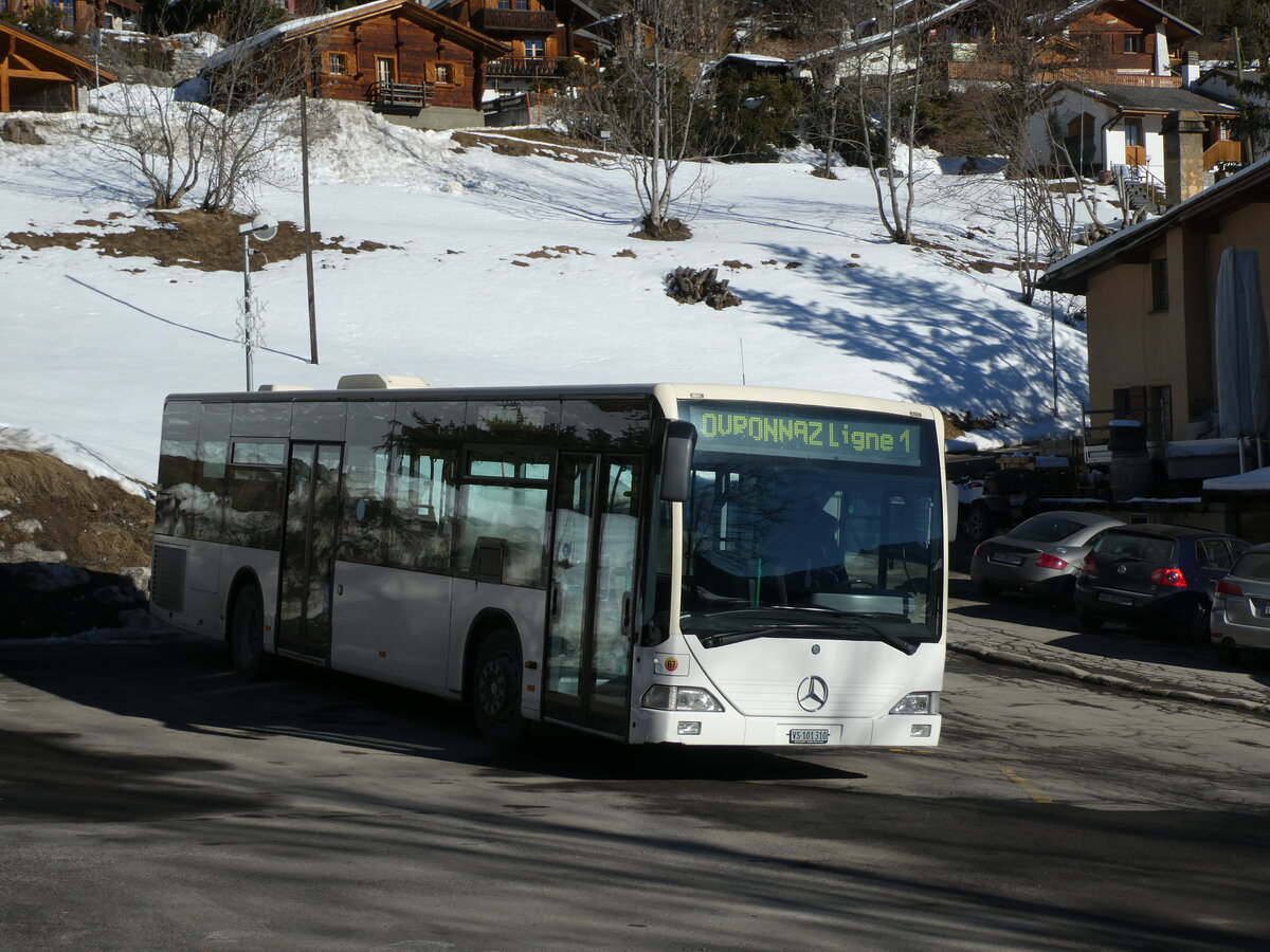 (232'088) - Buchard, Leytron - Nr. 67/VS 101'310 - Mercedes (ex MBC Morges Nr. 70) am 18. Januar 2022 in Ovronnaz, La Croise