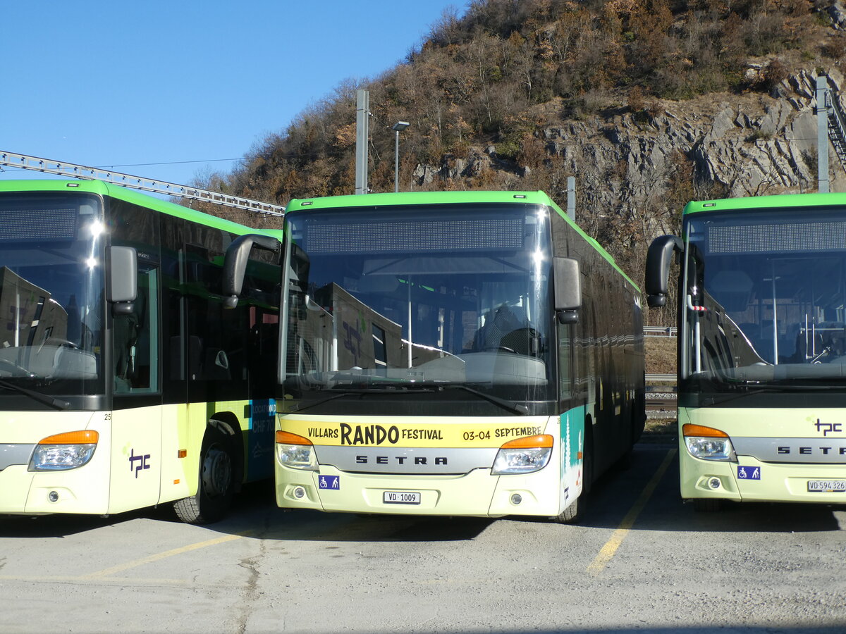 (232'334) - TPC Aigle - Nr. 26/VD 1009 - Setra (ex Volnbusz, H-Budapest) am 23. Januar 2022 in Aigle, Dpt