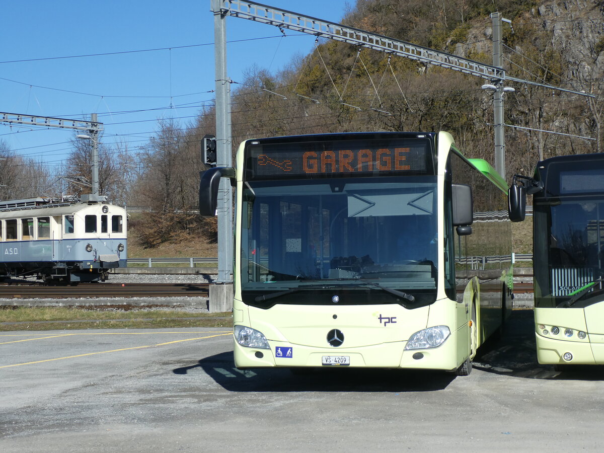 (233'168) - TPC Aigle - Nr. 22/VD 4209 - Mercedes (ex Mller, D-Biblis) am 26. Februar 2022 in Aigle, Dpt