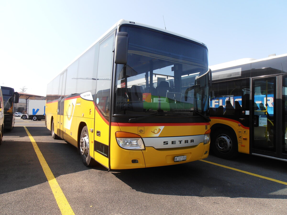 (233'987) - Kbli, Gstaad - Nr. 6/BE 107'055 - Setra am 20. Mrz 2022 in Kerzers, Interbus