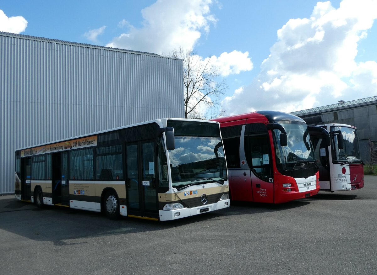 (234'323) - AZZK Zollikon - Nr. 40 - Mercedes am 10. April 2022 in Winterthur, EvoBus