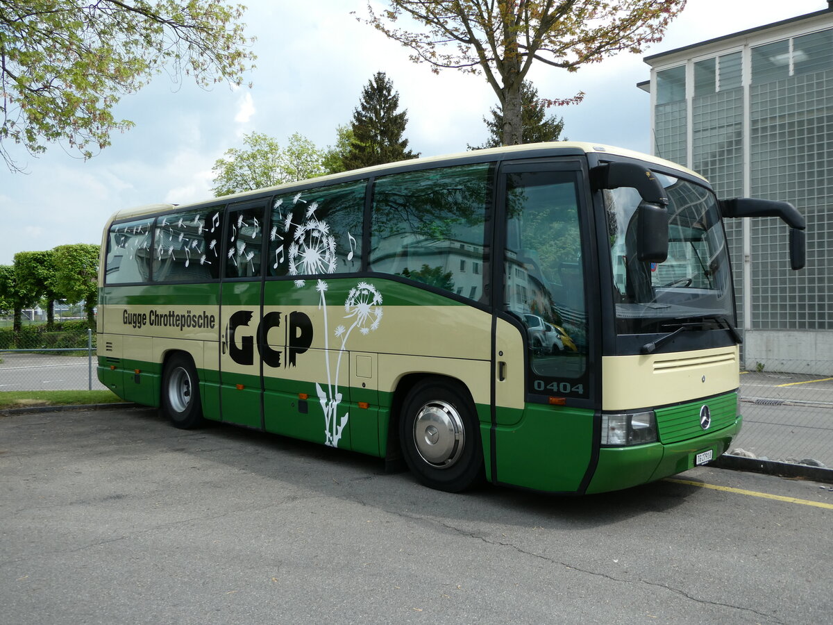 (235'406) - Guggenmusik Chrottepsche, Marthalen - TG 2791 U - Mercedes (ex ABl Biasca Nr. 6) am 7. Mai 2022 in Frauenfeld, Postgarage