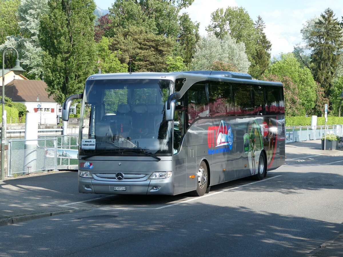 (235'566) - Ott, Steffisberg - BE 657'249 - Mercedes am 14. Mai 2022 bei der Schifflndte Thun