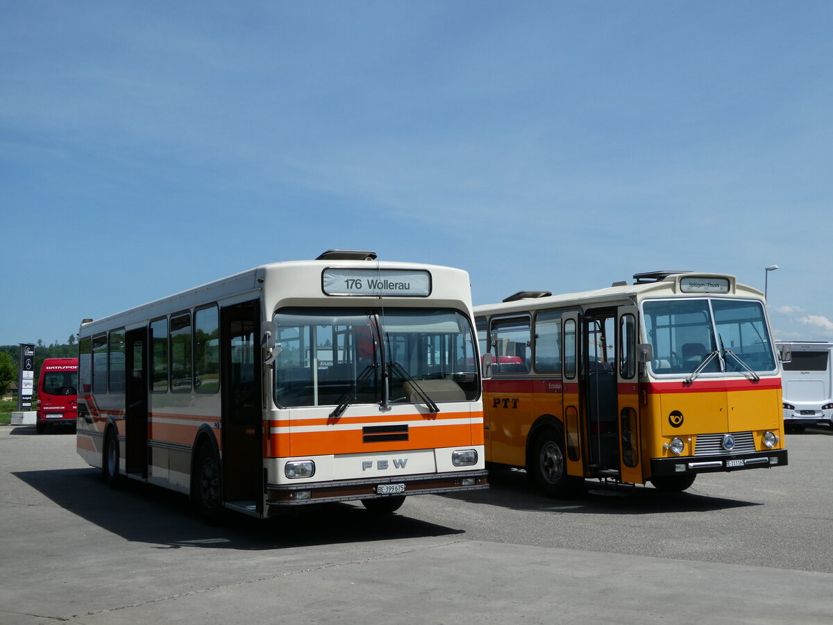 (235'673) - Wegmller, Mnsingen - BE 399'675 - FBW/R&J (ex Bamert, Wollerau) am 15. Mai 2022 in Lyssach, Lorenz