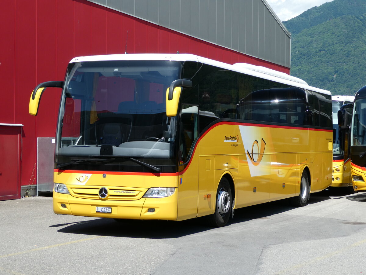 (236'261) - AutoPostale Ticino - TI 316'307 - Mercedes am 26. Mai 2022 in Cadenazzo, Volvo