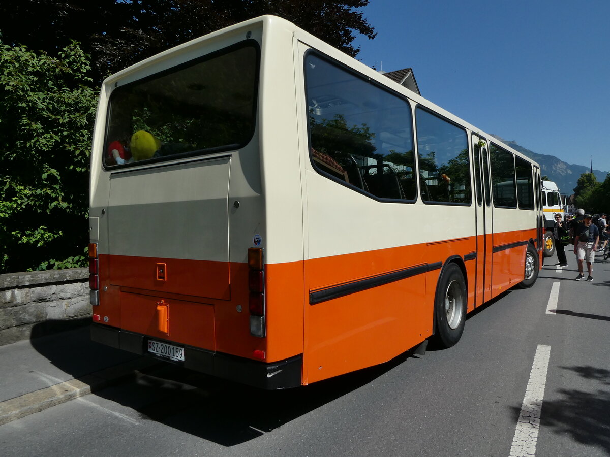 (236'582) - AWD Dienstleistungen, Hnenberg - SZ 200'159 - NAW/Hess (ex AMSA Chiasso Nr. 22; ex Tischhauser, Oberschan) am 4. Juni 2022 in Sarnen, OiO