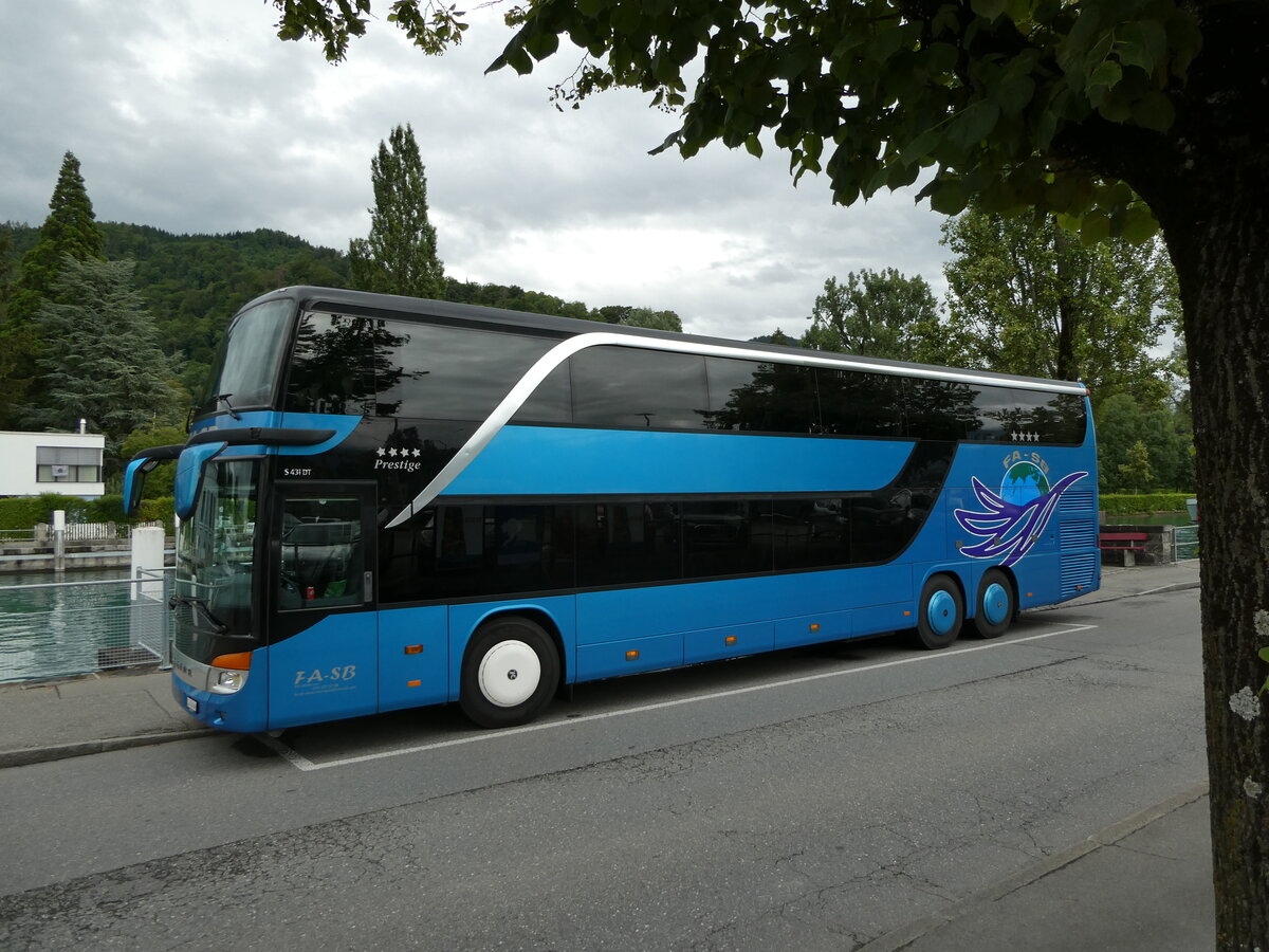 (237'438) - FA-SB, St. Gallen - SG 456'946 - Setra am 24. Juni 2022 bei der Schifflndte Thun