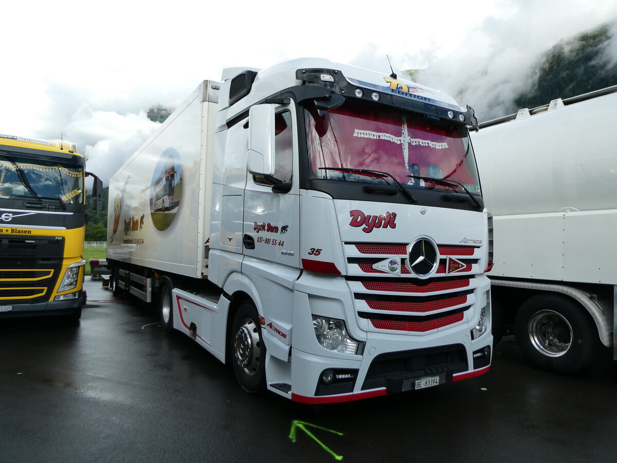 (237'444) - Dysli, Bern - Nr. 35/BE 83'394 - Mercedes am 24. Juni 2022 in Interlaken, Flugplatz