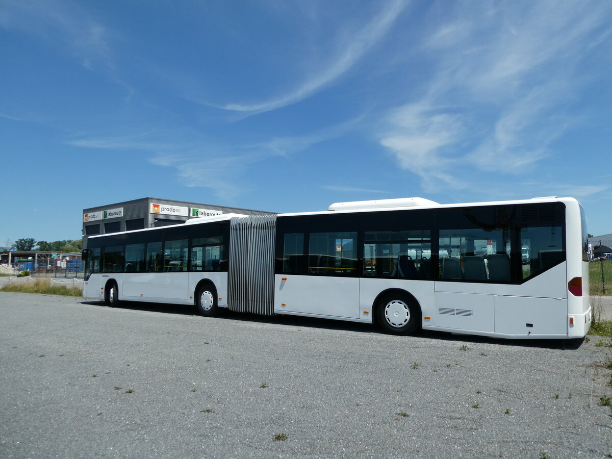 (237'863) - Intertours, Domdidier - Nr. 658/FR 300'658 - Mercedes (ex Nr. 206; ex VZO Grningen Nr. 51) am 3. Juli 2022 in Domdidier, Garage