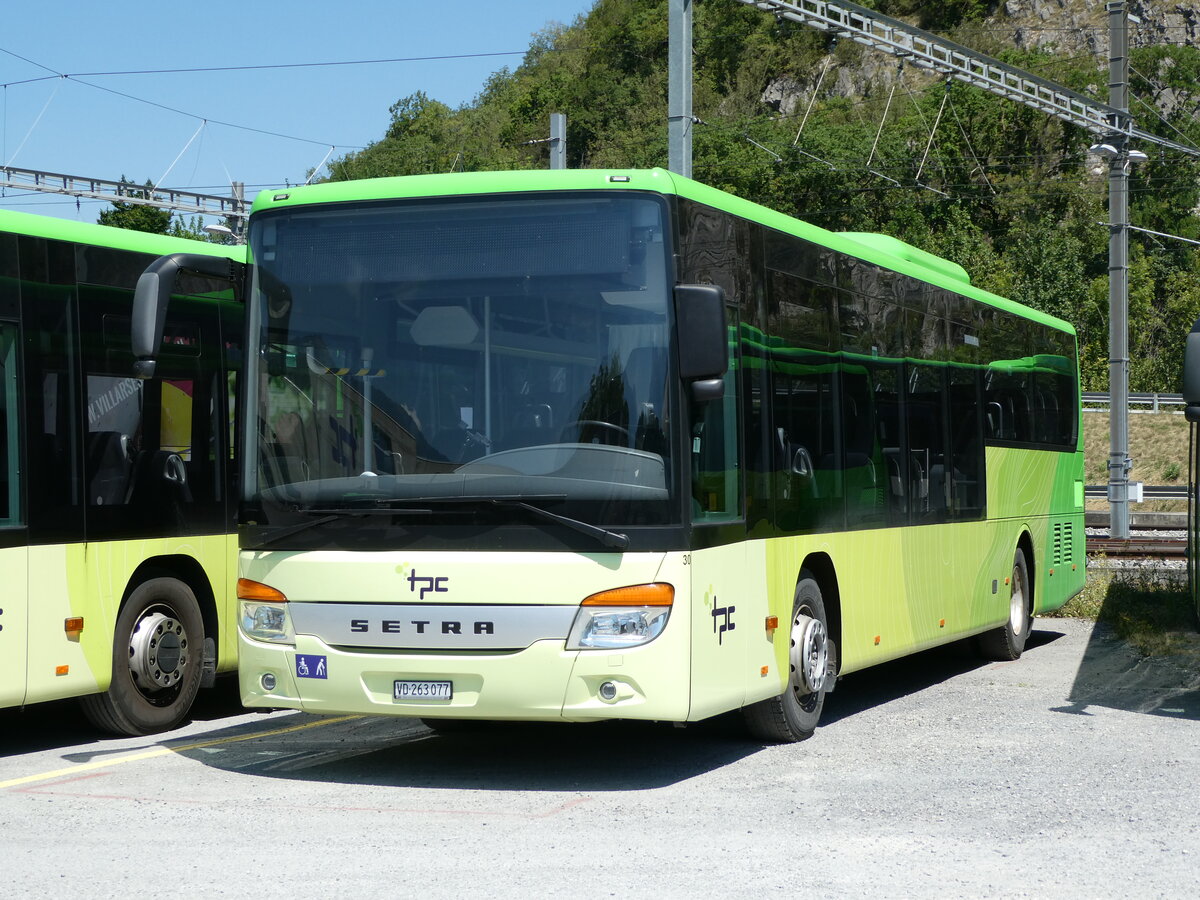 (238'120) - TPC Aigle - Nr. 30/VD 263'077 - Setra (ex Volnbusz, H-Budapest) am 16. Juli 2022 in Aigle, Dpt