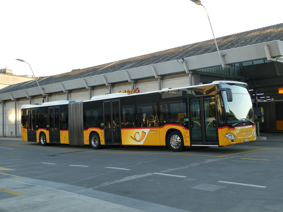 (238'207) - PostAuto Bern - Nr. 10'687/BE 734'633 - Mercedes (ex Nr. 633) am 17. Juli 2022 in Bern, Postautostation