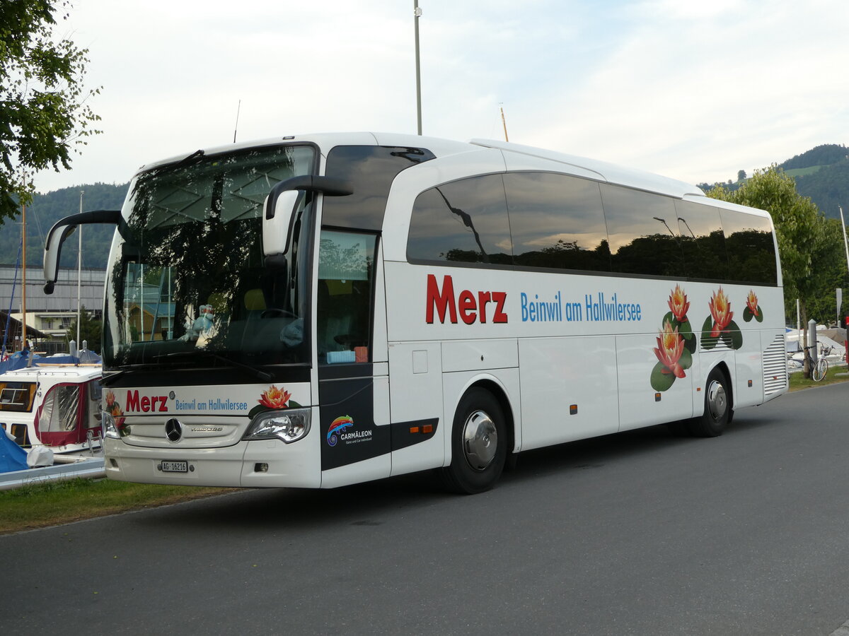 (238'311) - Merz, Beinwil - AG 16'216 - Mercedes am 22. Juli 2022 in Thun, Strandbad