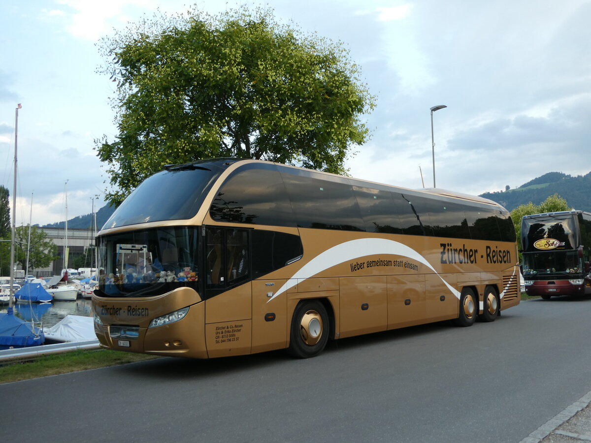 (238'332) - Zrcher, Stfa - ZH 60'301 - Neoplan am 23. Juli 2022 in Thun, Seestrasse