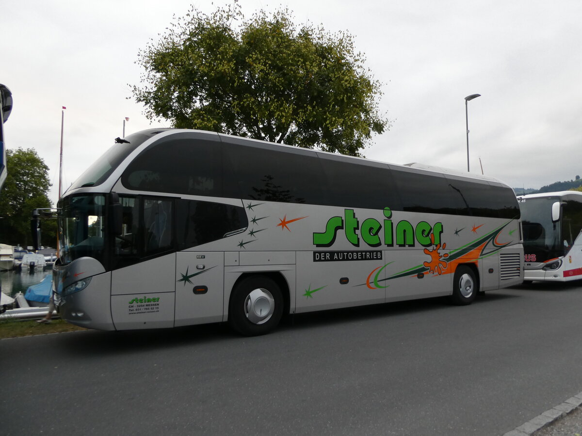 (238'828) - Steiner, Messen - SO 47'147 - Neoplan am 6. August 2022 in Thun, Strandbad