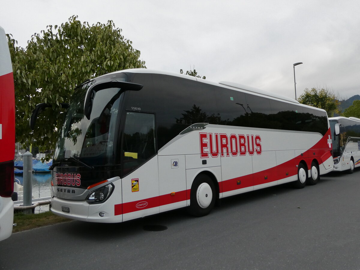 (238'830) - Welti-Furrer, Bassersdorf - Nr. 18/ZH 27'118 - Setra am 6. August 2022 in Thun, Strandbad