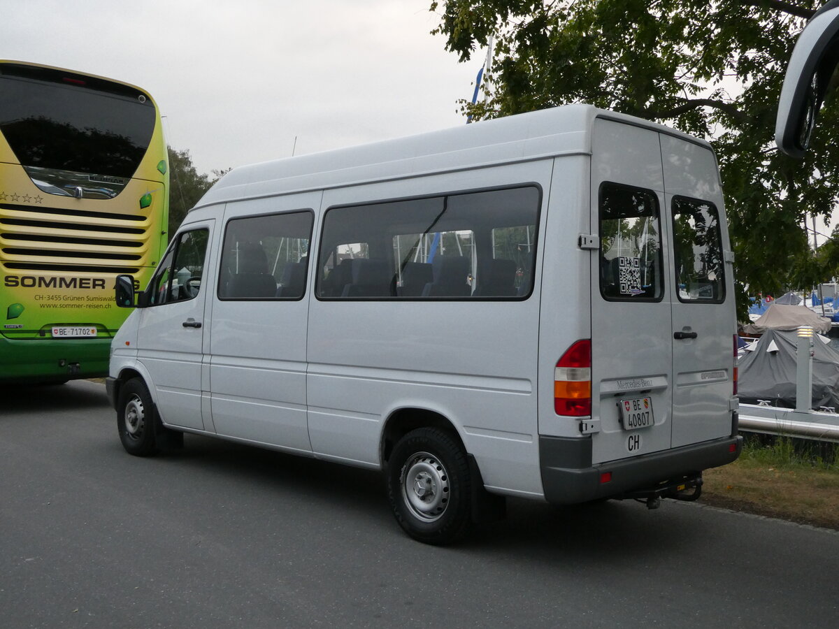 (238'837) - Schneider, Kirchberg - BE 40'807 - Mercedes am 6. August 2022 in Thun, Strandbad