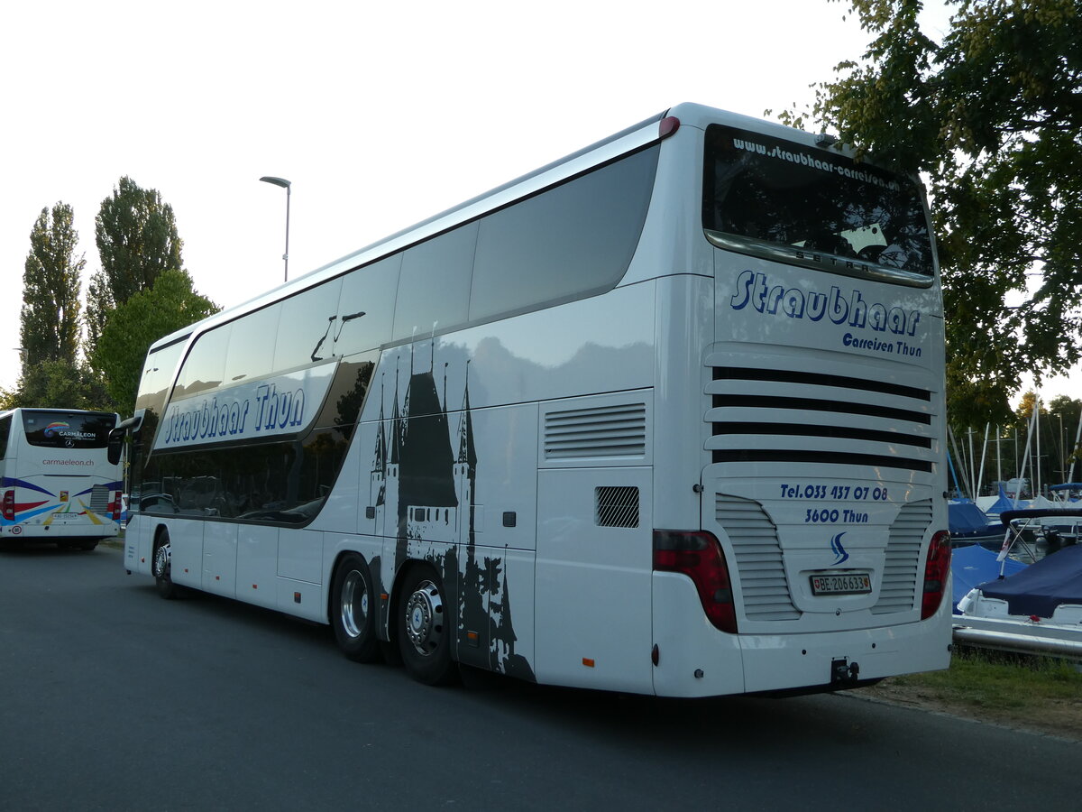 (238'998) - Straubhaar, Thun - Nr. 3/BE 206'633 - Setra am 12. August 2022 in Thun, Strandbad