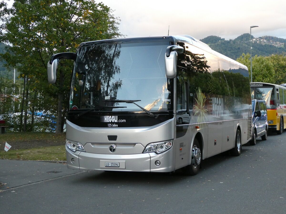 (239'320) - Heggli, Kriens - LU 15'594 - Temsa am 20. August 2022 in Thun, Strandbad