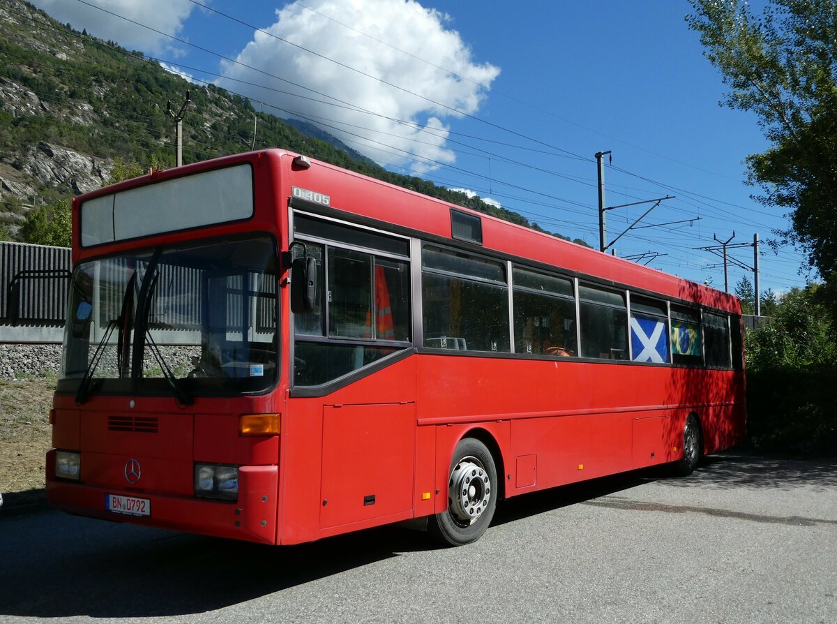 (239'353) - Aus Deutschland: ??? - BN 0792 - Mercedes (ex Mther, Witten) am 21. August 2022 in Eyholz, Fust