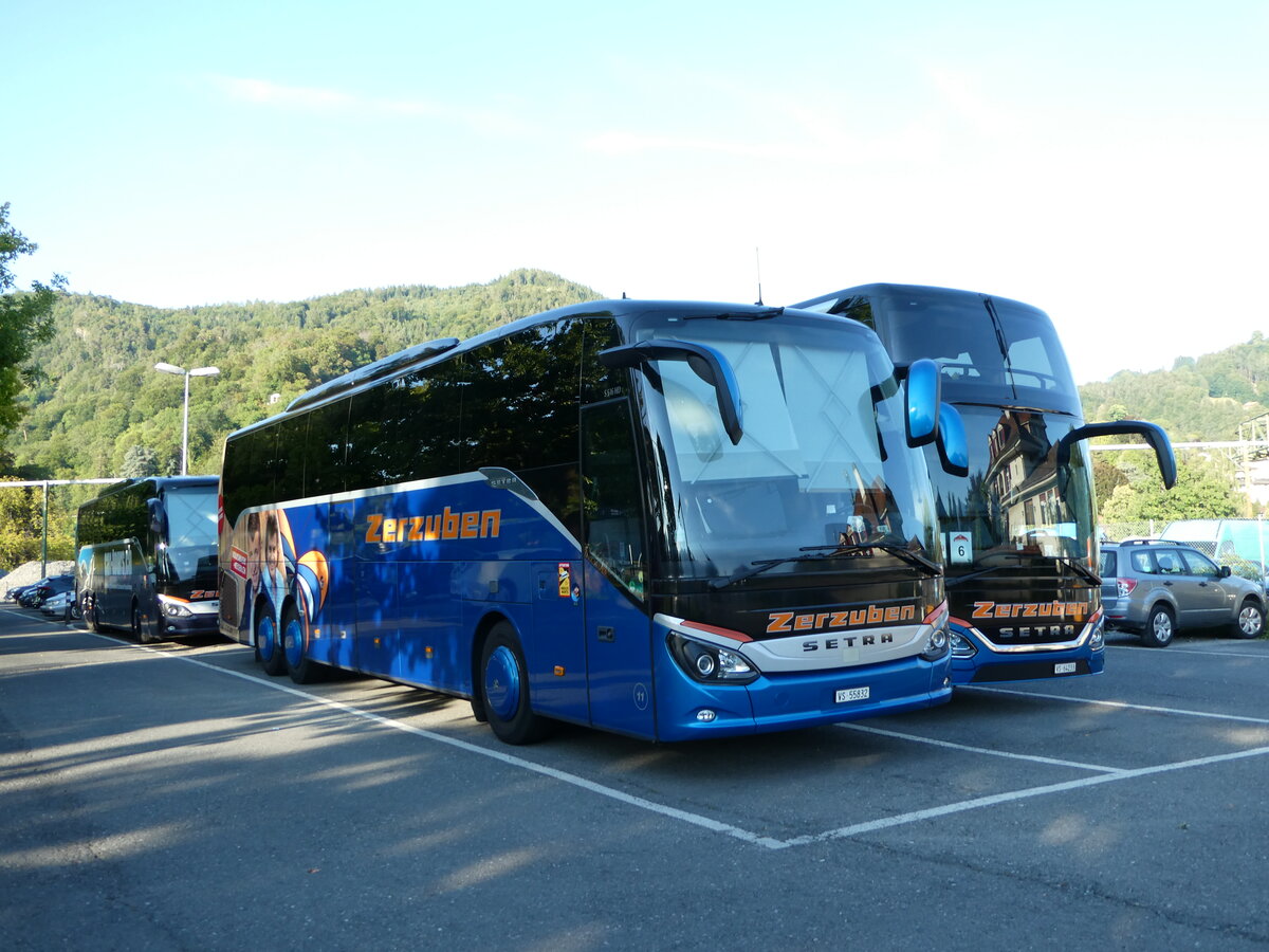 (239'443) - Zerzuben, Visp-Eyholz - Nr. 11/VS 55'832 - Setra am 23. August 2022 in Thun, Seestrasse