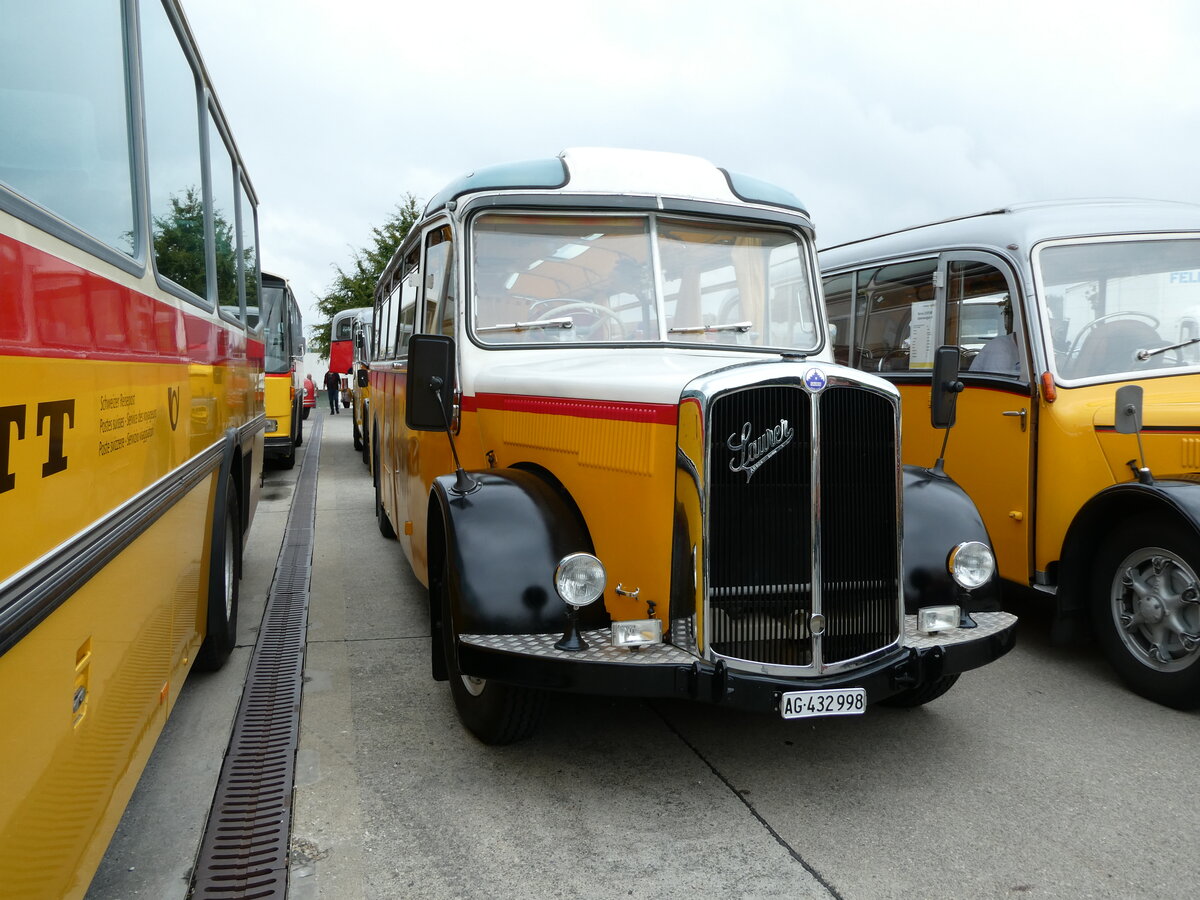 (239'608) - Lthi, Zrich - AG 432'998 - Saurer/Tscher (ex Zazzi, Disentis) am 27. August 2022 in Oberkirch, CAMPUS Sursee