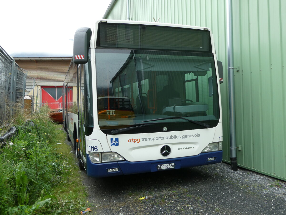 (240'715) - TPG Genve - Nr. 1116/GE 960'866 - Mercedes am 8. Oktober 2022 in Leytron, Garage Buchard