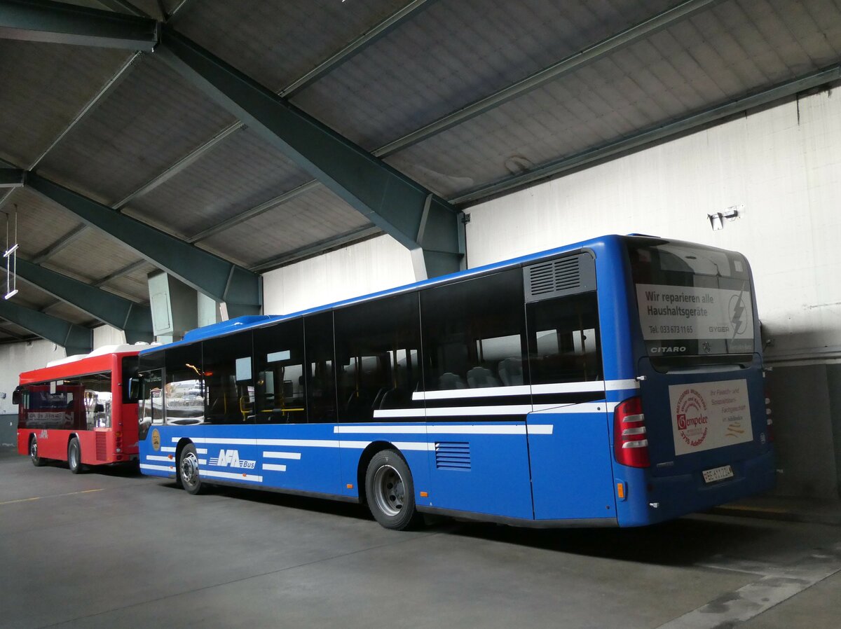 (240'874) - AFA Adelboden - Nr. 58/BE 611'224 - Mercedes am 10. Oktober 2022 in Adelboden, Busstation