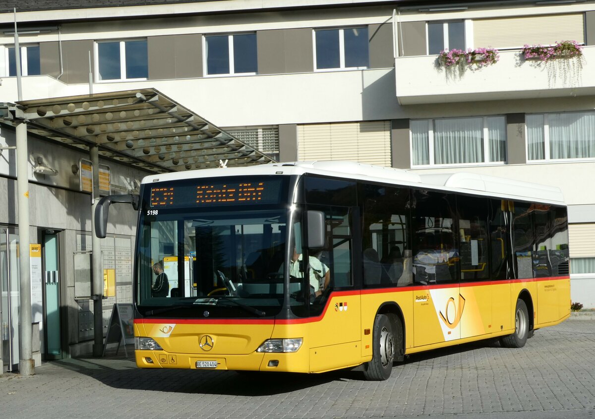 (241'880) - Engeloch, Riggisberg - Nr. 4/BE 520'404 - Mercedes am 28. Oktober 2022 in Riggisberg, Post