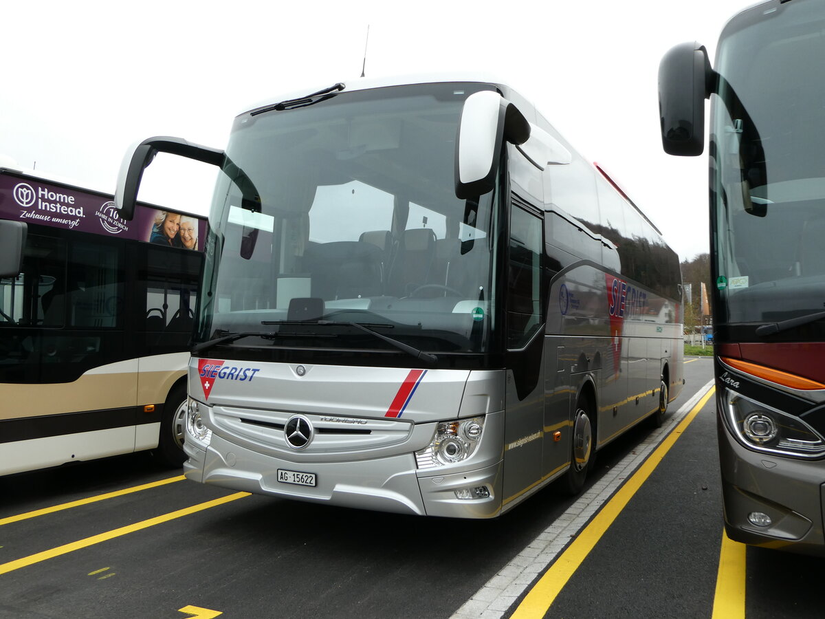 (243'239) - Siegrist, Eiken - Nr. 37/AG 15'622 - Mercedes am 29. November 2022 in Winterthur, EvoBus