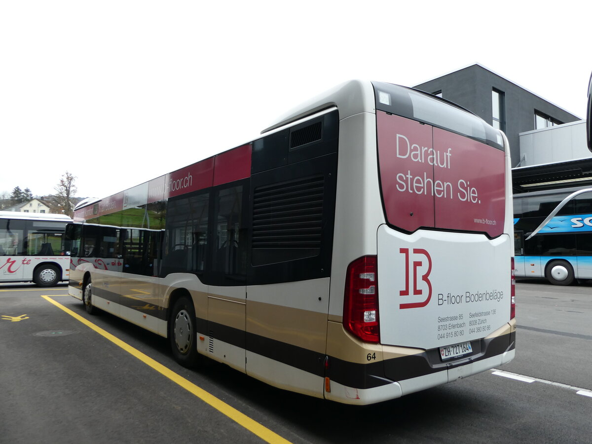 (243'241) - AZZK Zollikon - Nr. 64/ZH 727'164 - Mercedes am 29. November 2022 in Winterthur, EvoBus