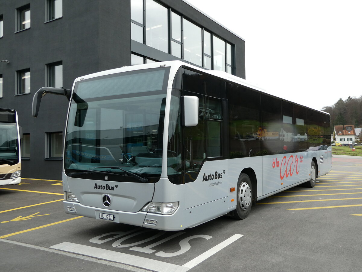 (243'245) - AAGL Liestal - Nr. 64/BL 7233 - Mercedes am 29. November 2022 in Winterthur, EvoBus