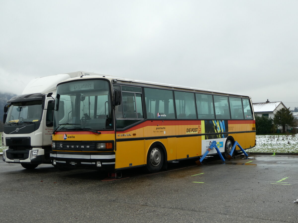 (243'881) - Wyss, Boningen - Nr. 25 - Setra am 15. Dezember 2022 in Boningen, Garage