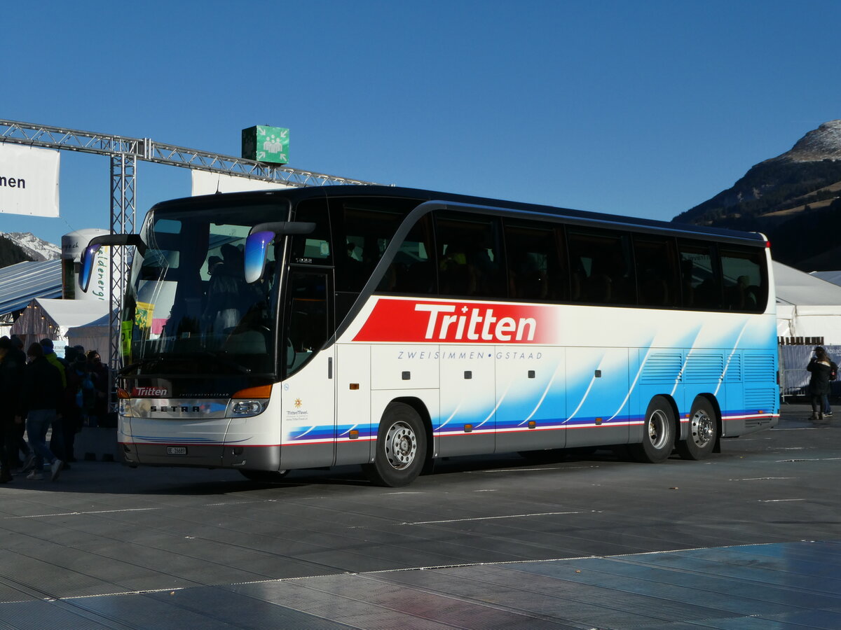 (244'593) - Tritten, Zweisimmen - BE 26'689 - Setra am 7. Januar 2023 in Adelboden, Weltcup