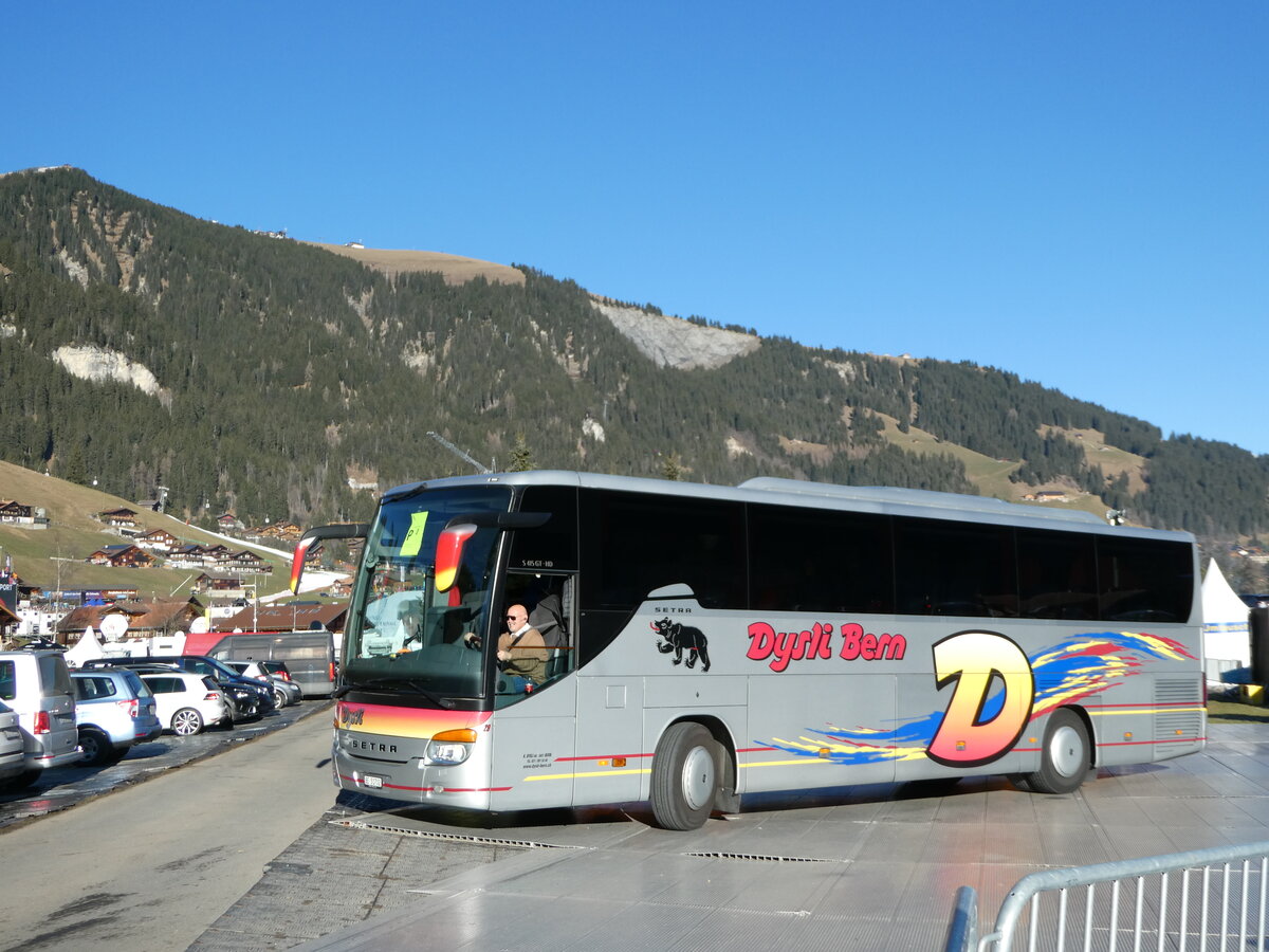 (244'610) - Dysli, Bern - Nr. 29/BE 51'702 - Setra am 7. Januar 2023 in Adelboden, Weltcup