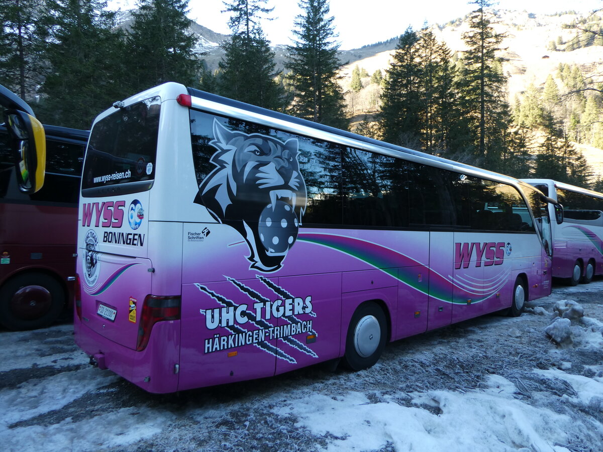 (244'695) - Wyss, Boningen - Nr. 55/SO 21'100 - Setra am 7. Januar 2023 in Adelboden, Unter dem Birg