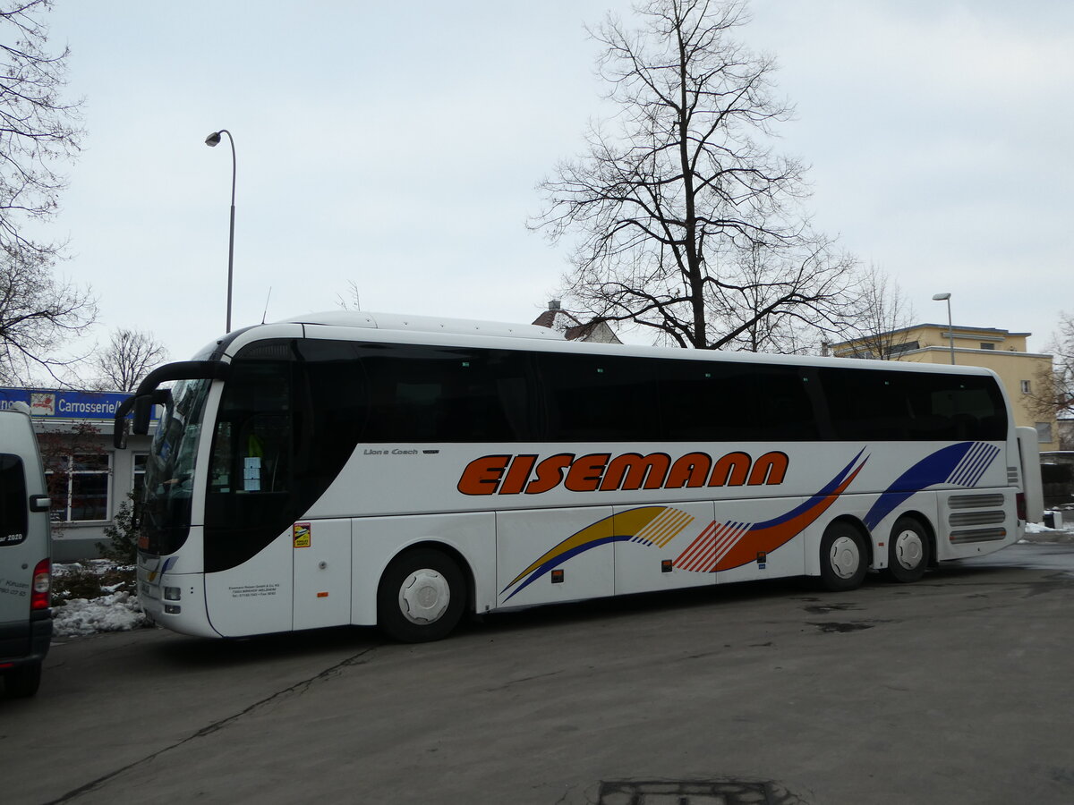 (245'533) - Aus Deutschland: Eisemann, Birkhof - WN-WB 1001 - MAN am 29. Januar 2023 in Thun, Grabengut