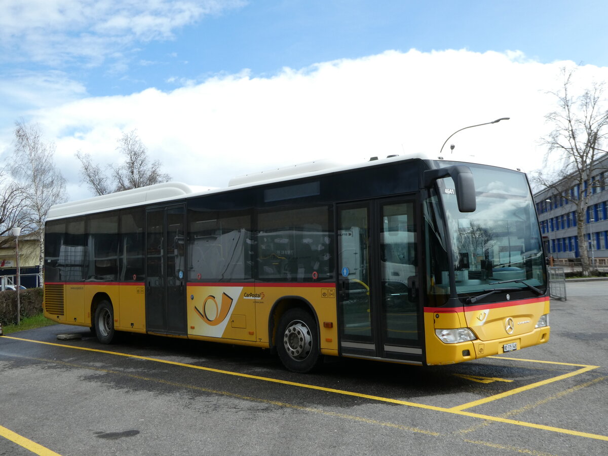 (247'675) - CarPostal Ouest - VD 335'348/PID 4641 - Mercedes am 25. Mrz 2023 in Yverdon, Garage