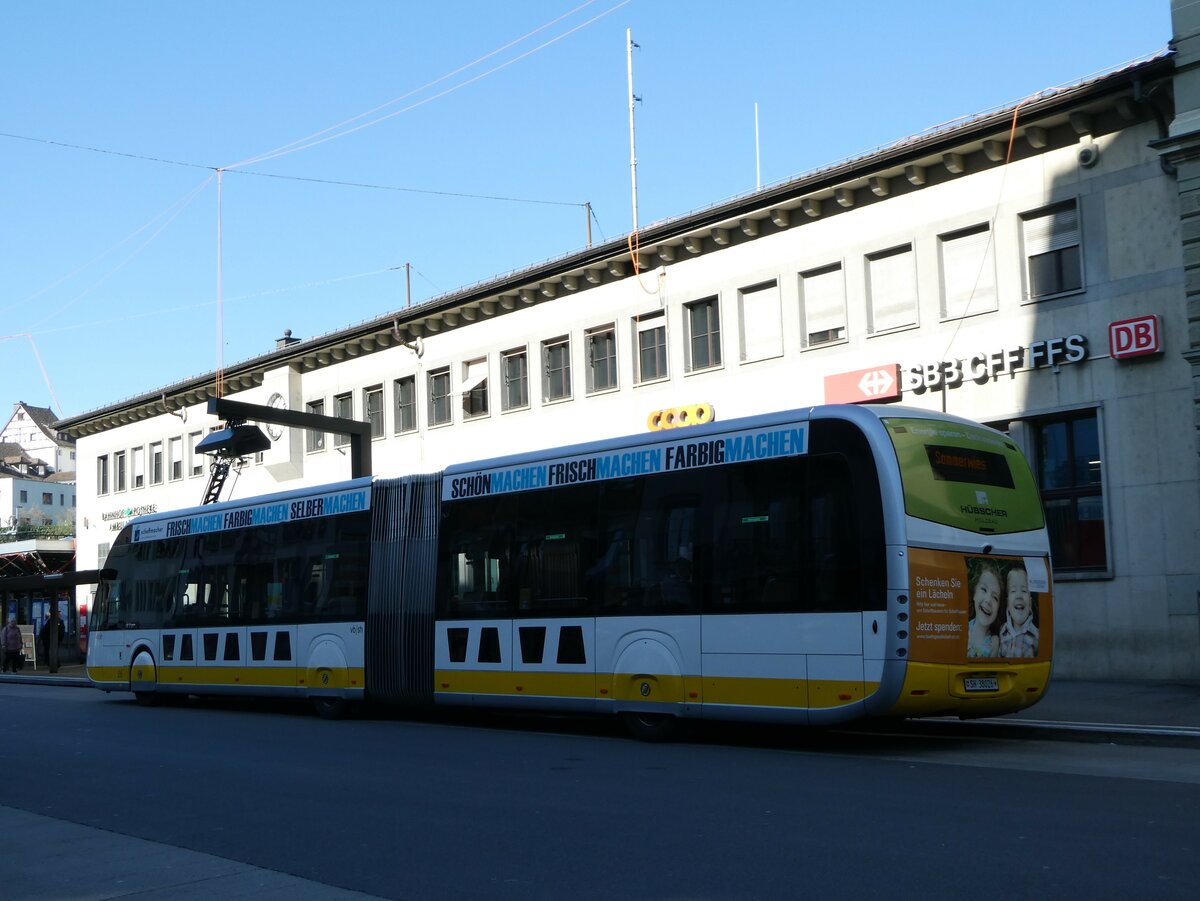 (248'061) - VBSH Schaffhausen - Nr. 26/SH 38'026 - Irizar am 6. April 2023 beim Bahnhof Schaffhausen