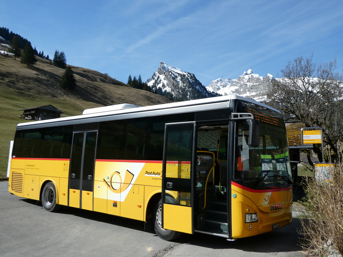 (248'345) - Spring, Schwenden - BE 368'914/PID 10'313 - Iveco am 10. April 2023 in Grimmialp, Hotel Spillgerten