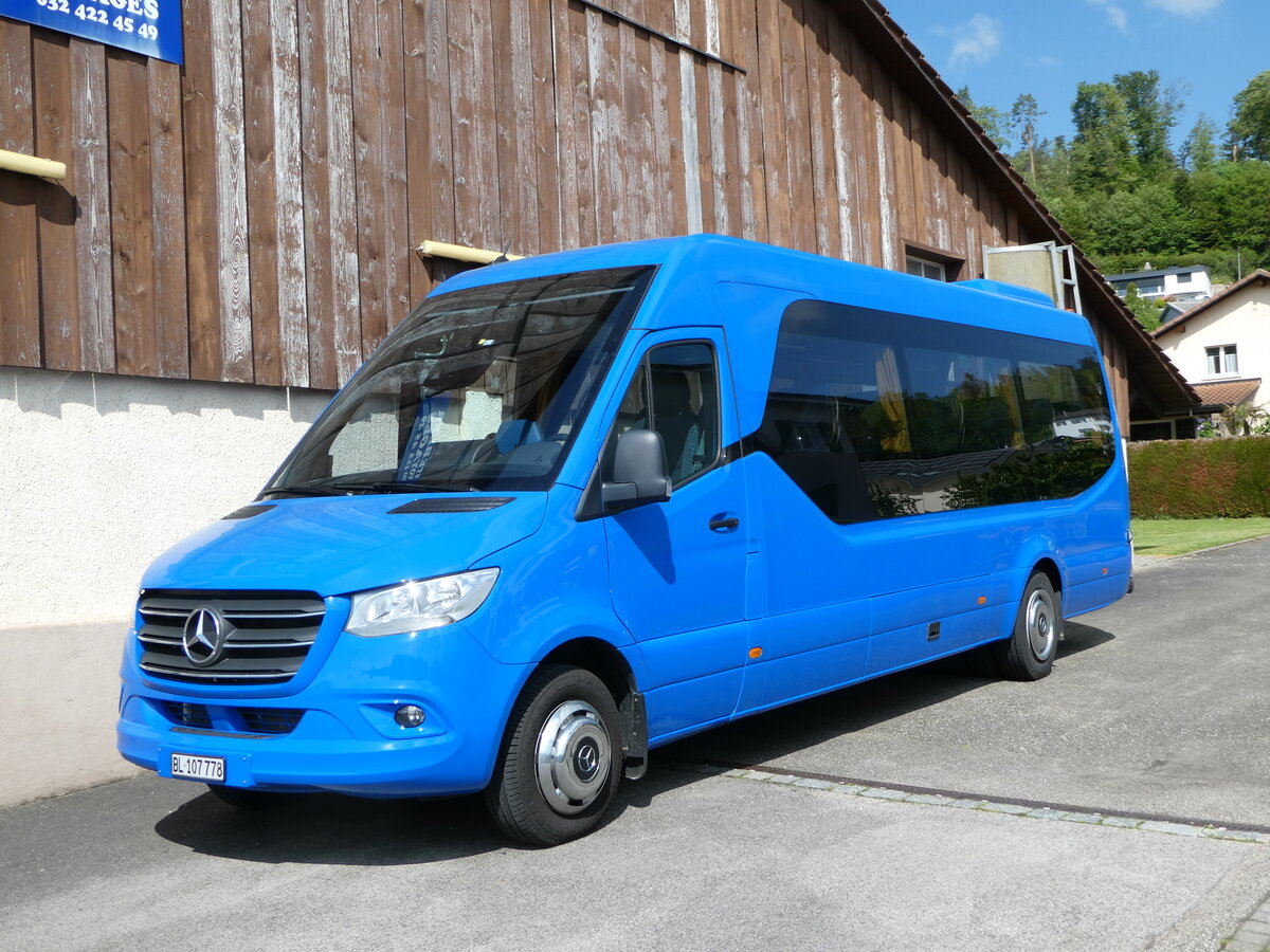 (250'158) - Scherrer, Duggingen - BL 107'778 - Mercedes am 18. Mai 2023 in Develier, Garage Stebler