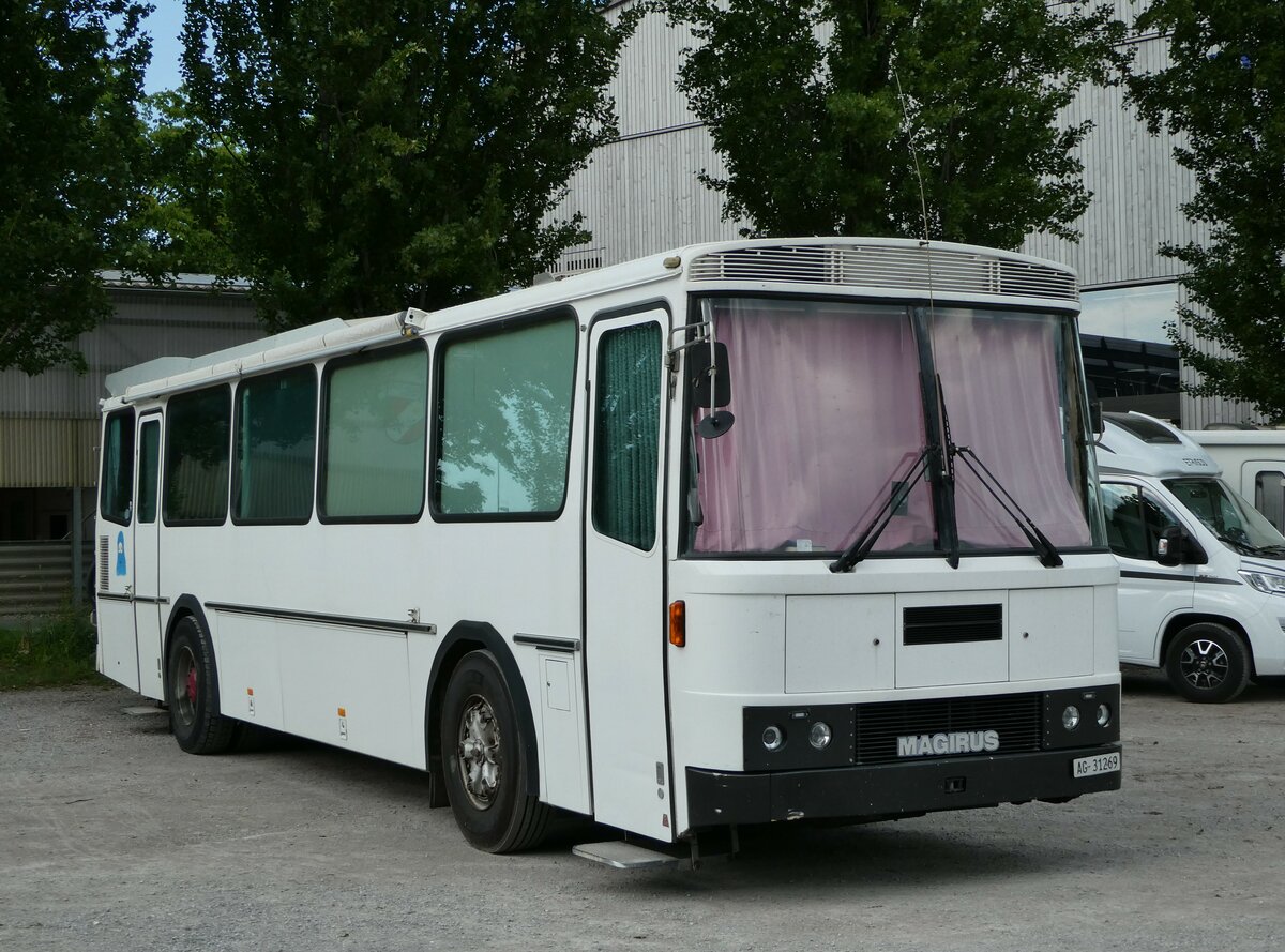 (250'902) - Ruchti, Mlligen - AG 31'269 - Magirus-Deutz/Tscher am 2. Juni 2023 in Thun, Lachenwiese