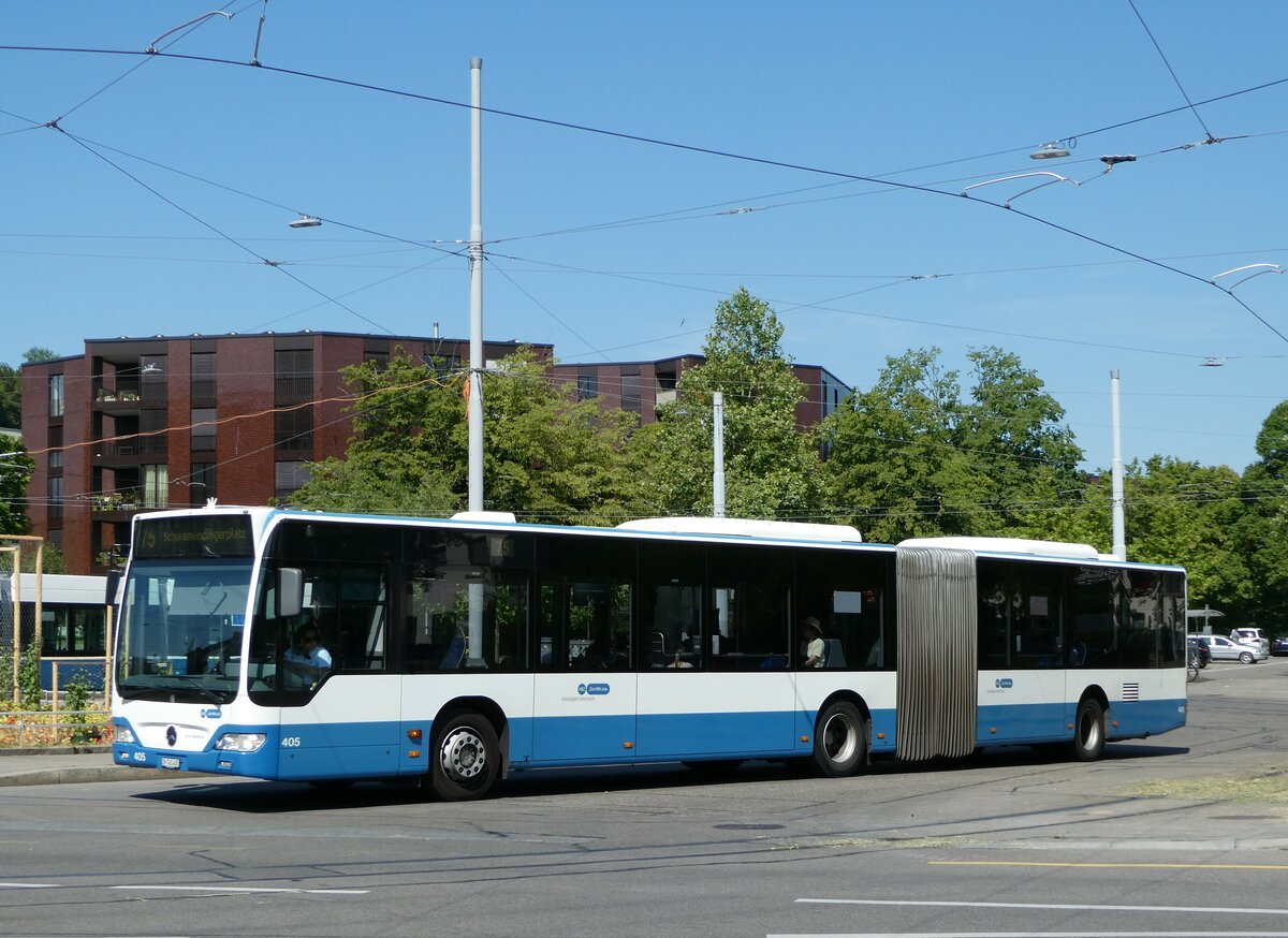 (251'413) - VBZ Zrich - Nr. 405/ZH 745'405 - Mercedes am 13. Juni 2023 in Zrich, Seebach